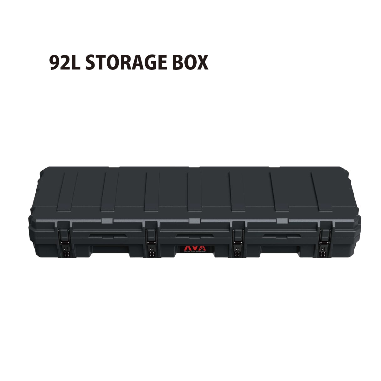 AVAGEAR ストレージボックス 232L ブラック 直接引き取り92L AVA