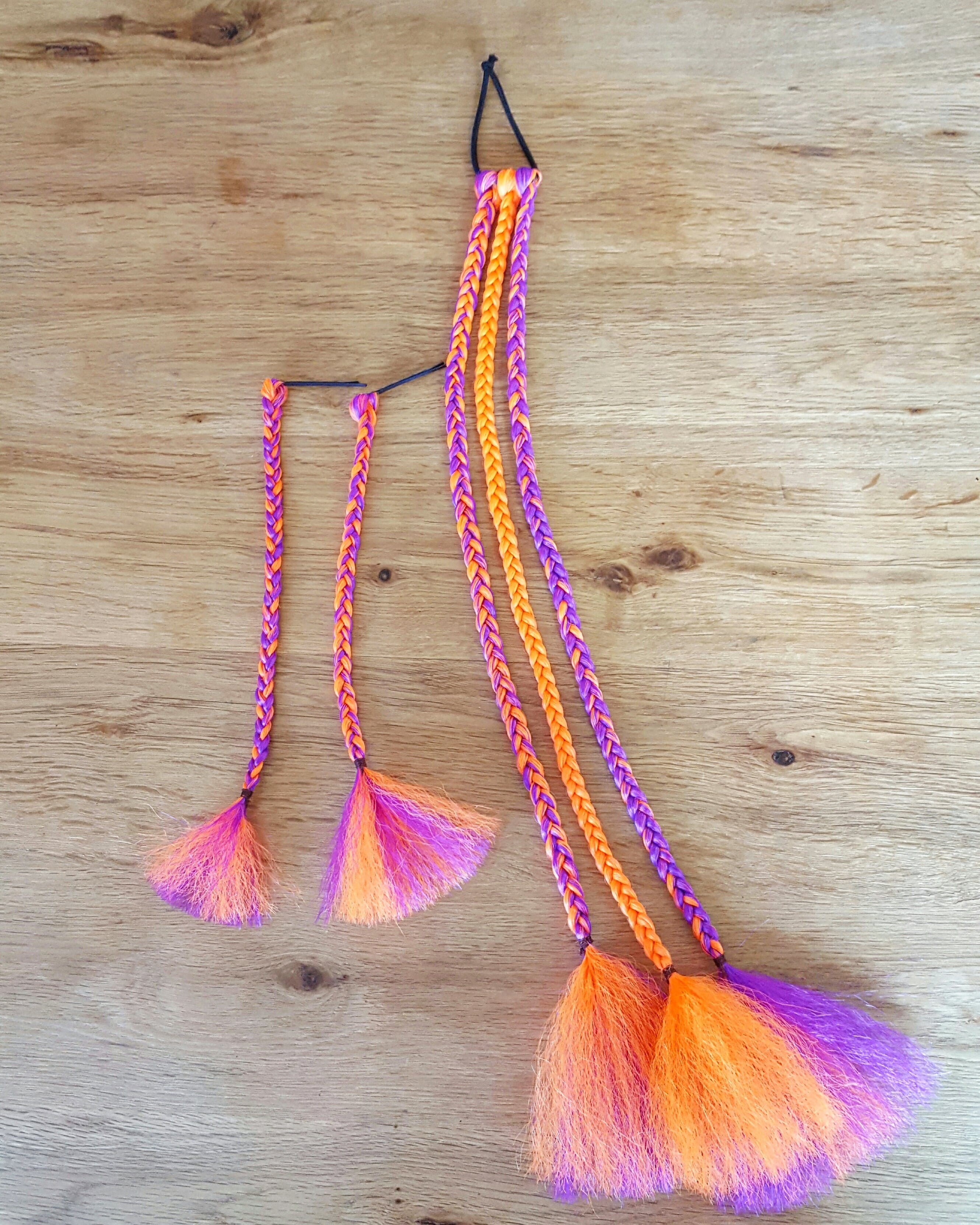 毛糸×ブレイズヘアアクセサリー☆エスニック ブレイズ×毛糸ヘアアクセサリー☆キッズダンサー