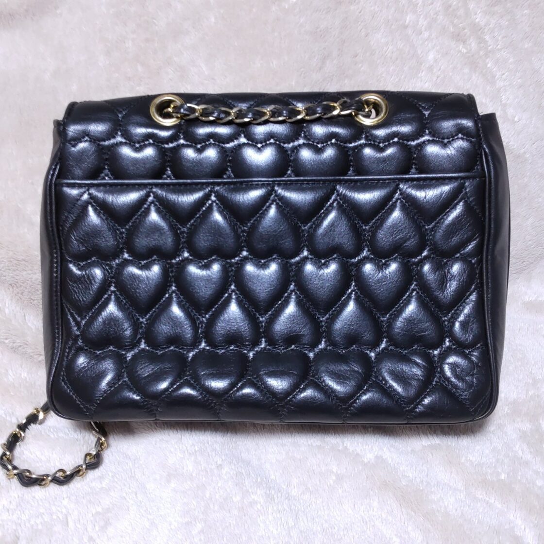 モスキーノ MOSCHINO ショルダーバッグ ハート キルティング 2way | PAY ID