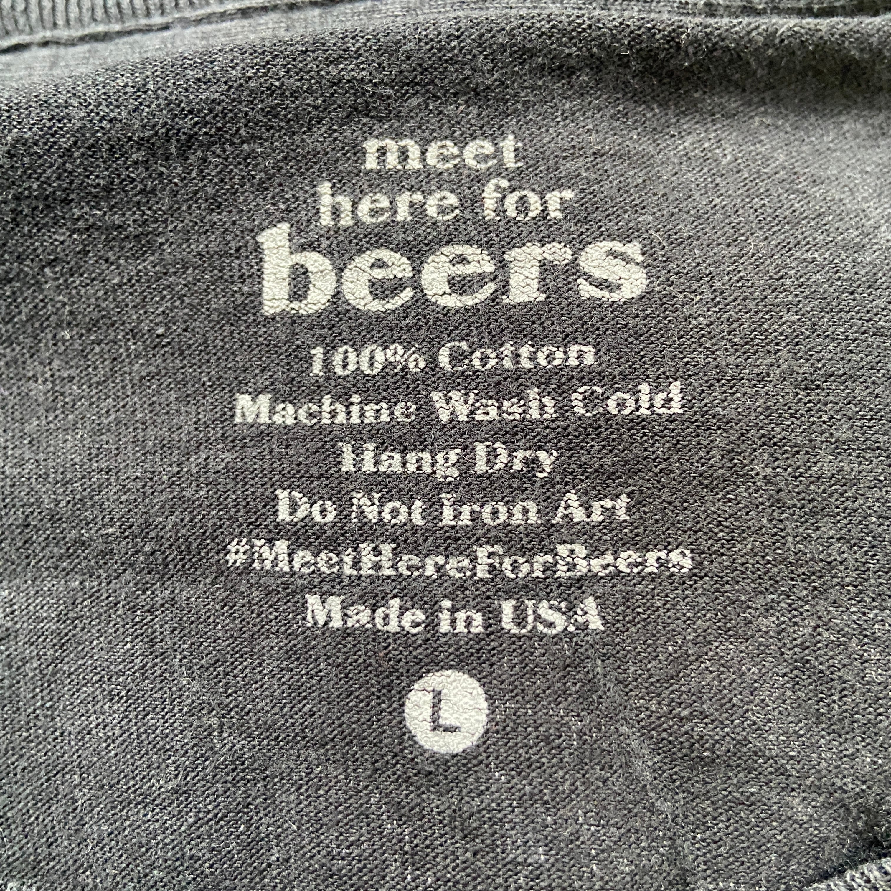 USA製 90年代 Beer Tour T-shirt 1992 ツアー バンドTシャツ メンズL