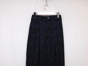 pelleq “ jacquard double tuck trousers “ Navy