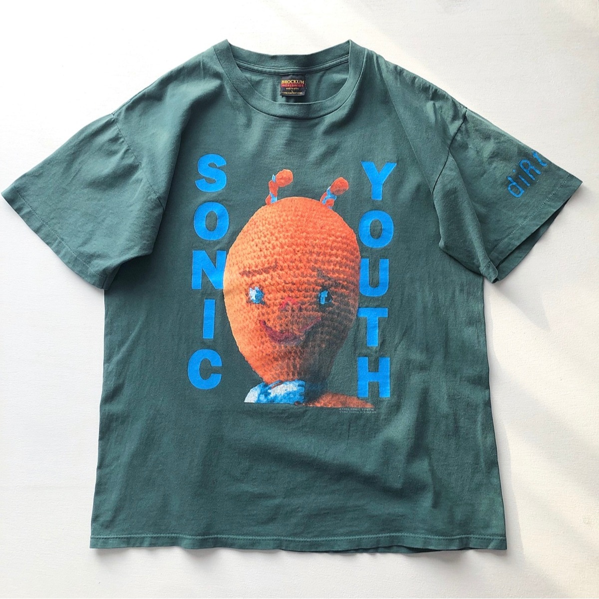 90s sonic youth dirty Tシャツ グリーン 表記 (L) | niche (ニッチ)