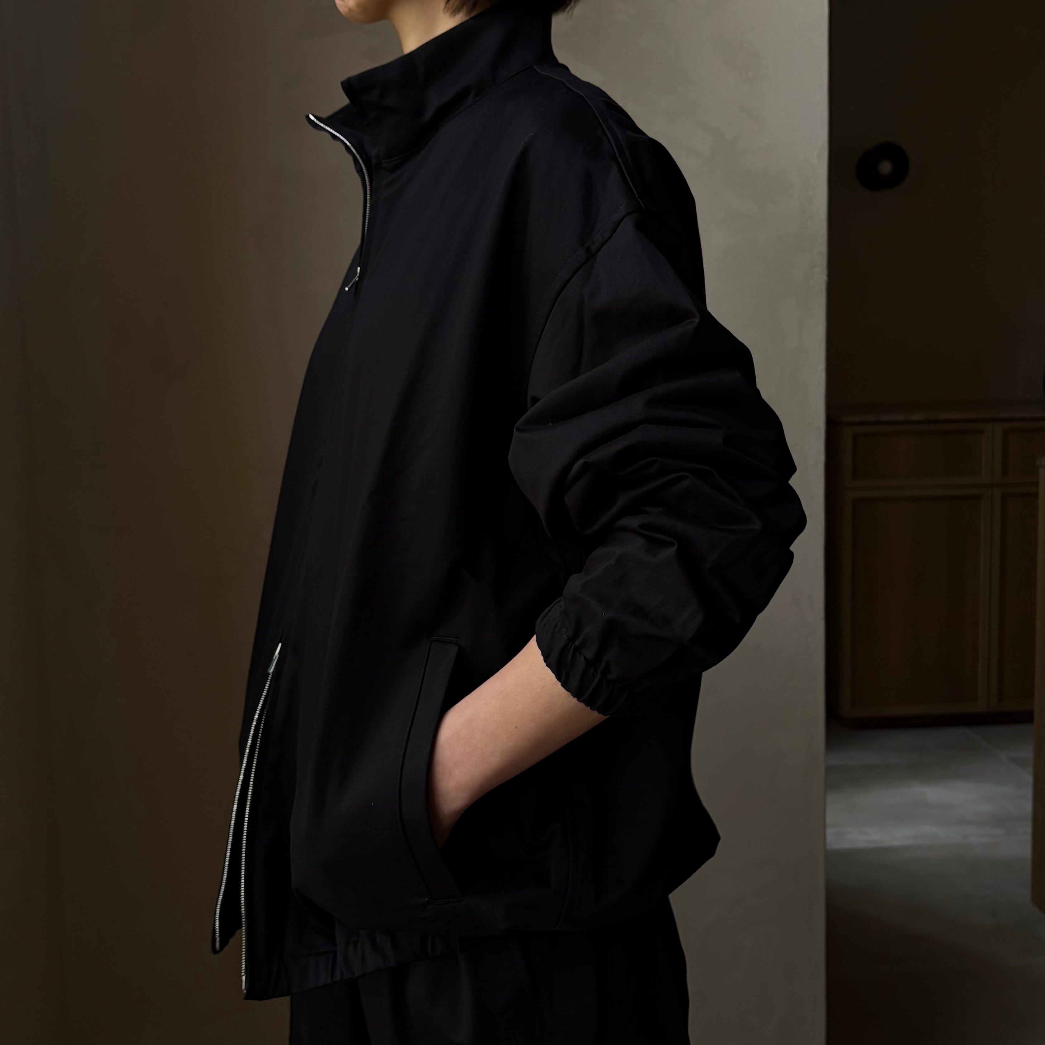 YOKO SAKAMOTO TRACK JACKET Mサイズ 26SS 黒 YOKO SAKAMOTO | TRACK JACKET | HJ GALLERY