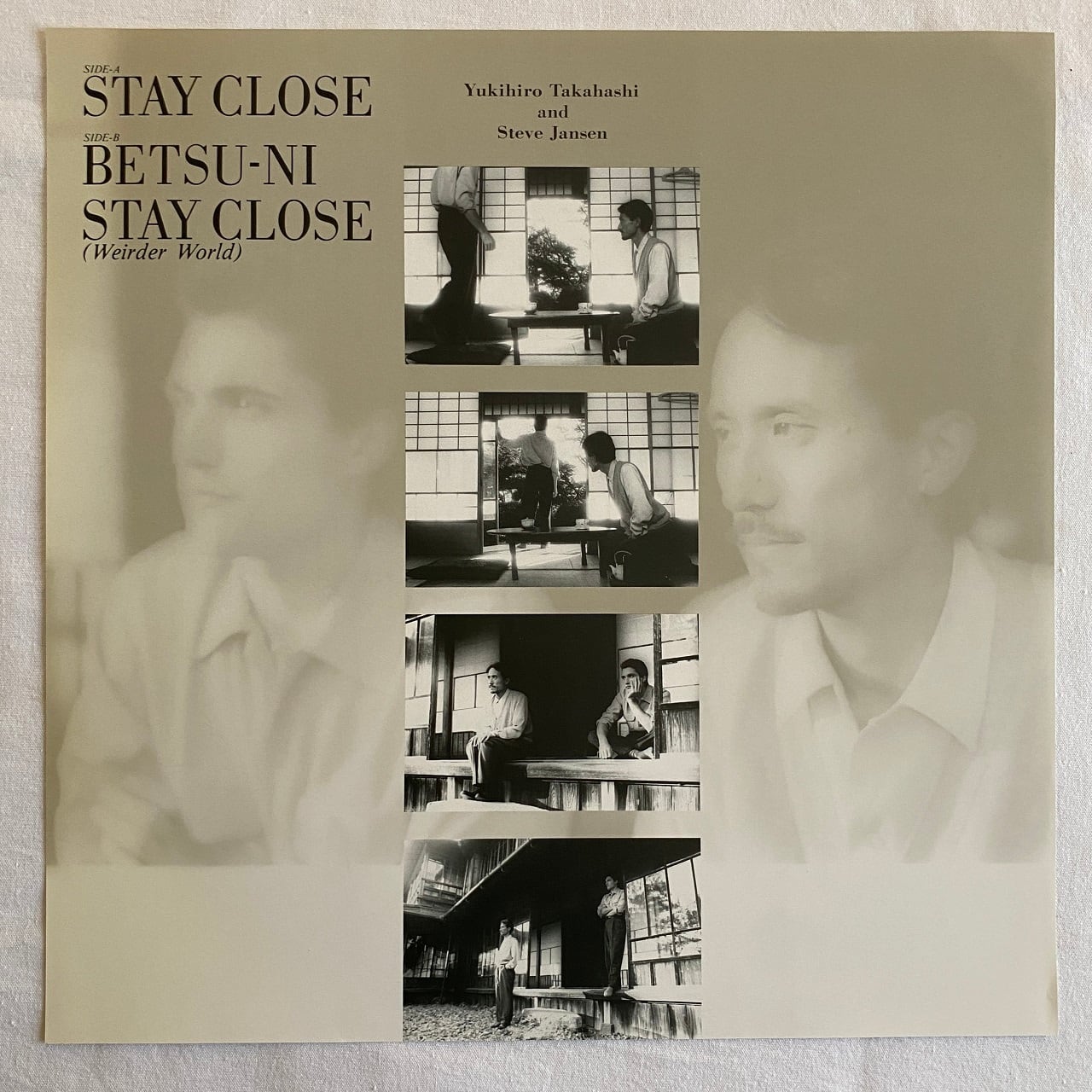 12EP】高橋幸宏・スティーヴ・ジャンセン - ステイ・クロース