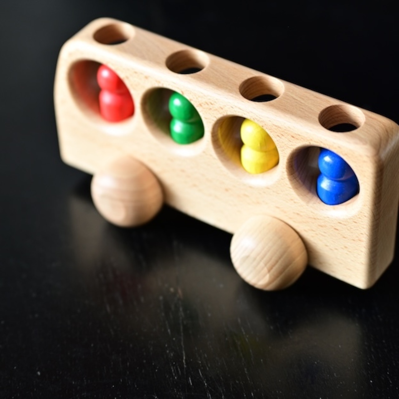 KELLER社 4人乗りバス 白木(239-2)