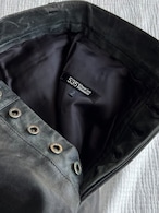 "5351 Pour Les Hommes" Leather Flared Pants