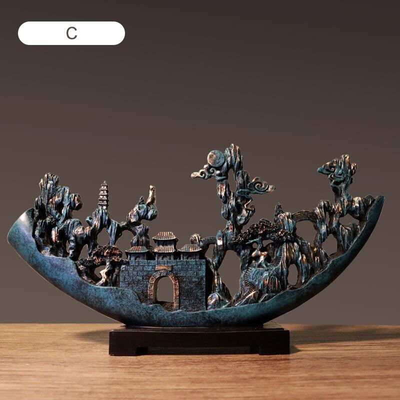 卓上オブジェ 玄関 リビングルーム ダイニングルーム 置物 大きい 高級