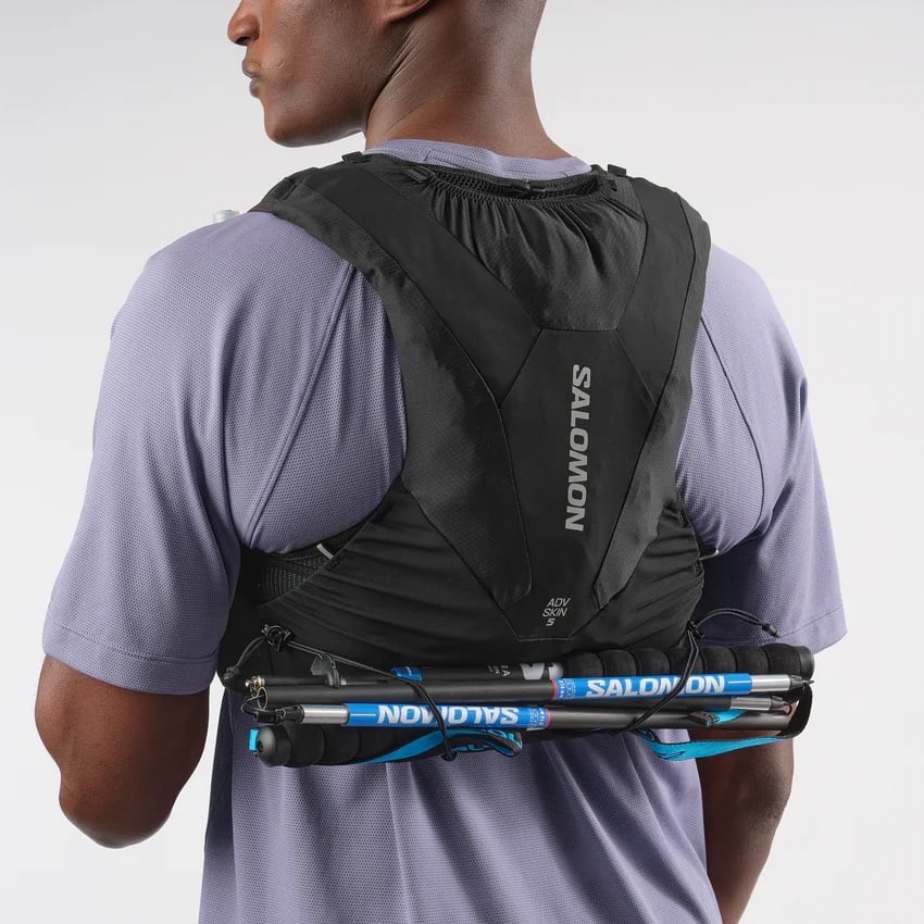 SALOMON（サロモン）ADV SKIN 5 -BLACK ユニセックス ランニングベスト