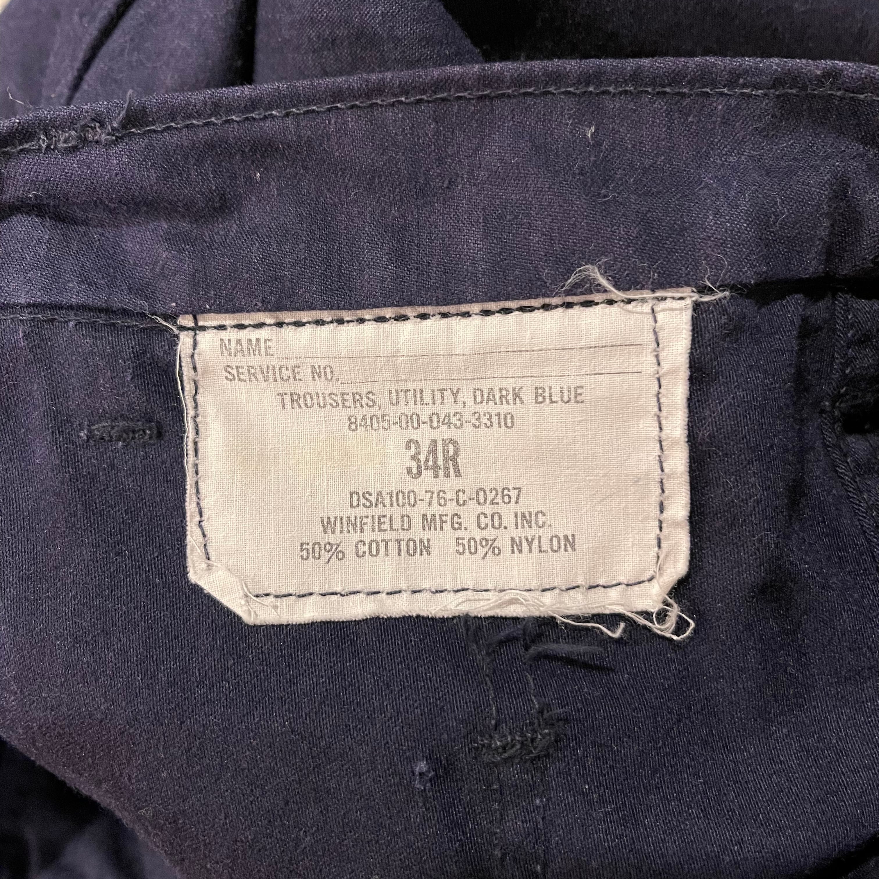 70s U.S.Navy Utility Pants | VOSTOK