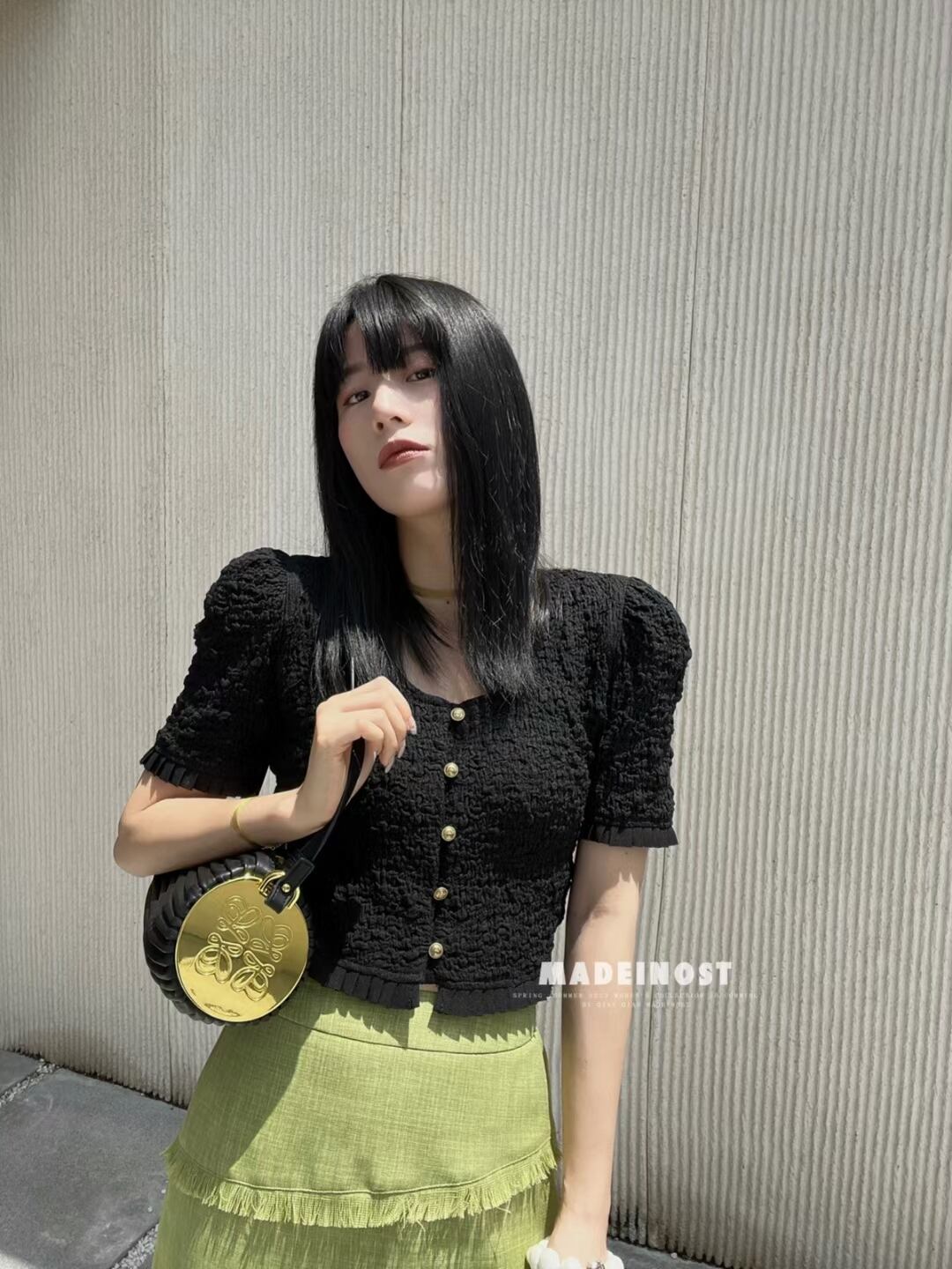 クロップド カーデ　AJ33172-913