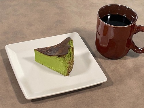【冷凍】本格抹茶のチーズケーキ　１カット