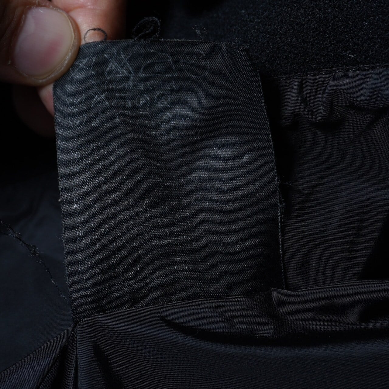 PRADA】プラダ レザーベルトトグルウールダッフルコート black | MIXHIVE