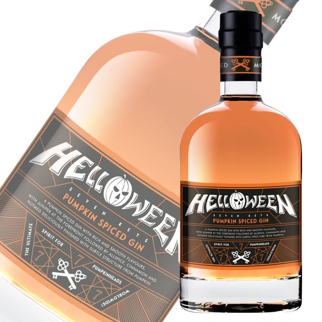 ハロウィン セヴン・キイズ パンプキン・スパイスト・ジン 700ml 40度 HELLOWEEN 個性的 プレミアム クラフト ジン スピリッツ