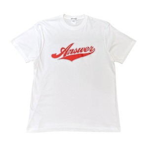 ANSWER COLLECTION / SCRIPT LOGO TEE