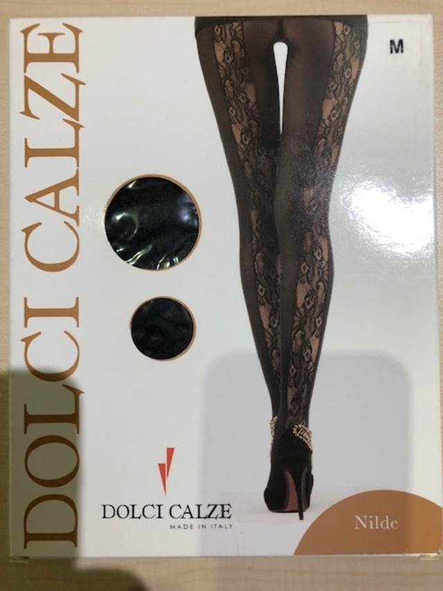 DolciCalze（ドルチカルゼ）イタリア製  05-2416 バックサイドネット　パンティーストッキング