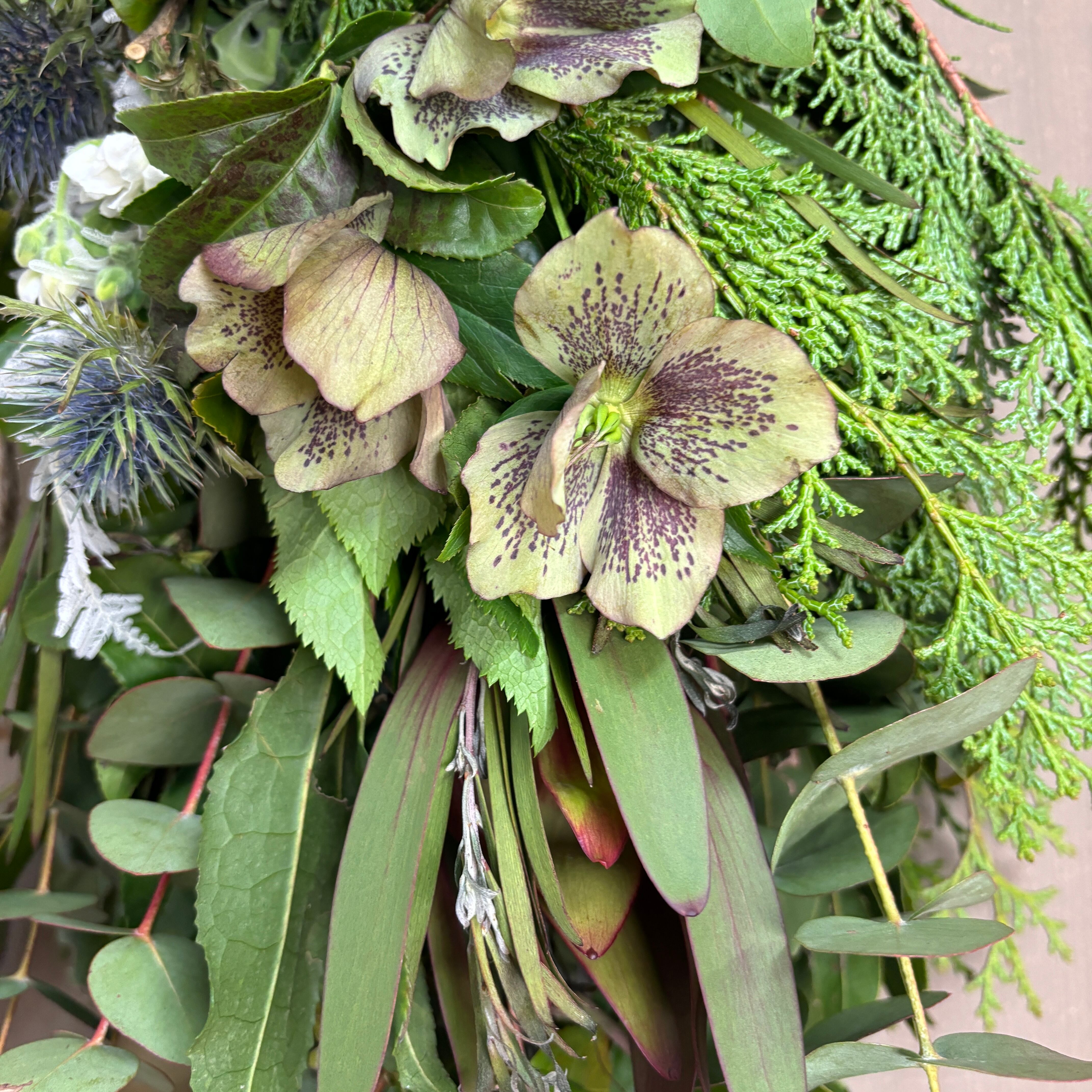 新しい季節にスワッグ54cm