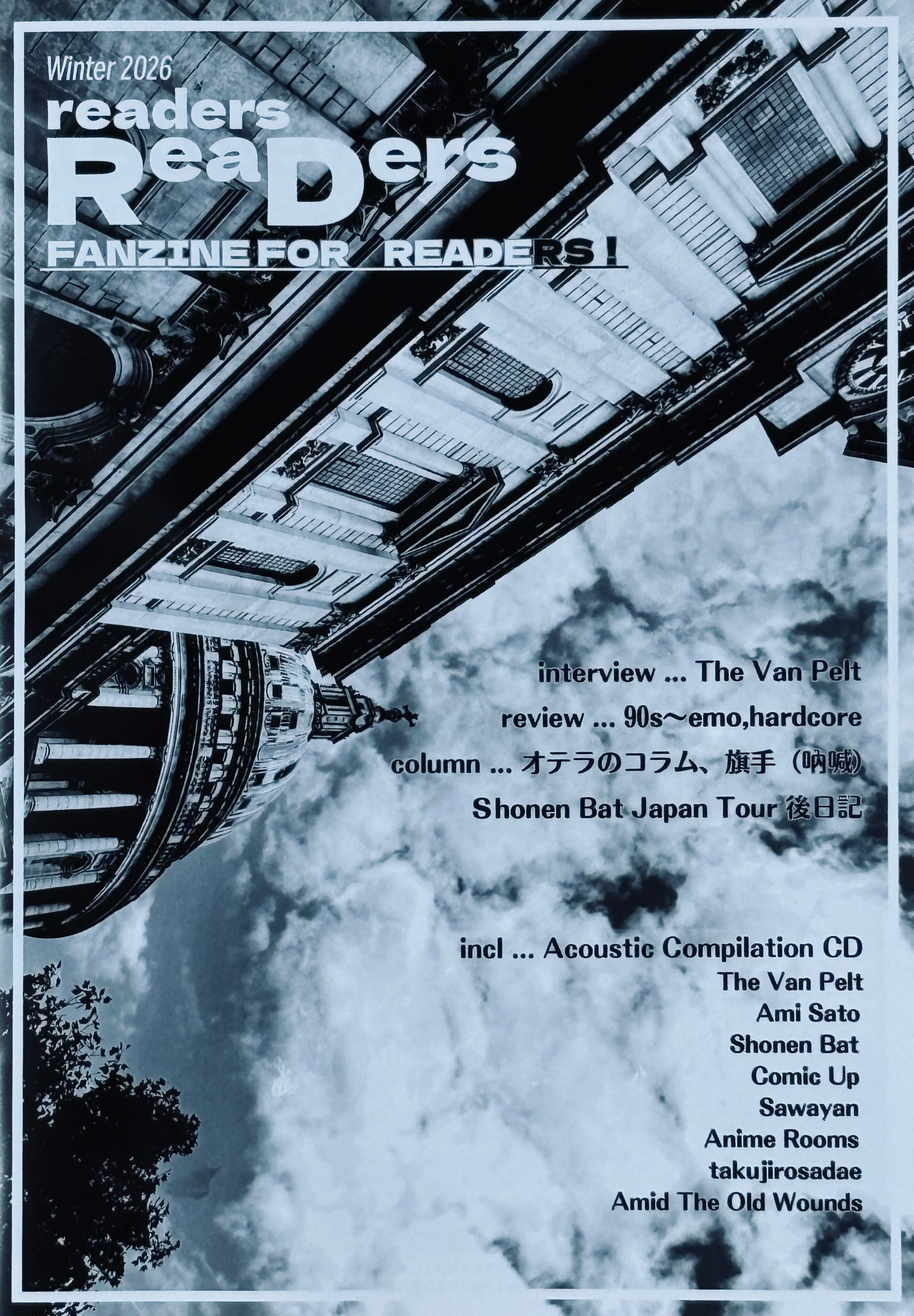 【予約2/28発売】readers Readers 「zine issue #1 CD付」