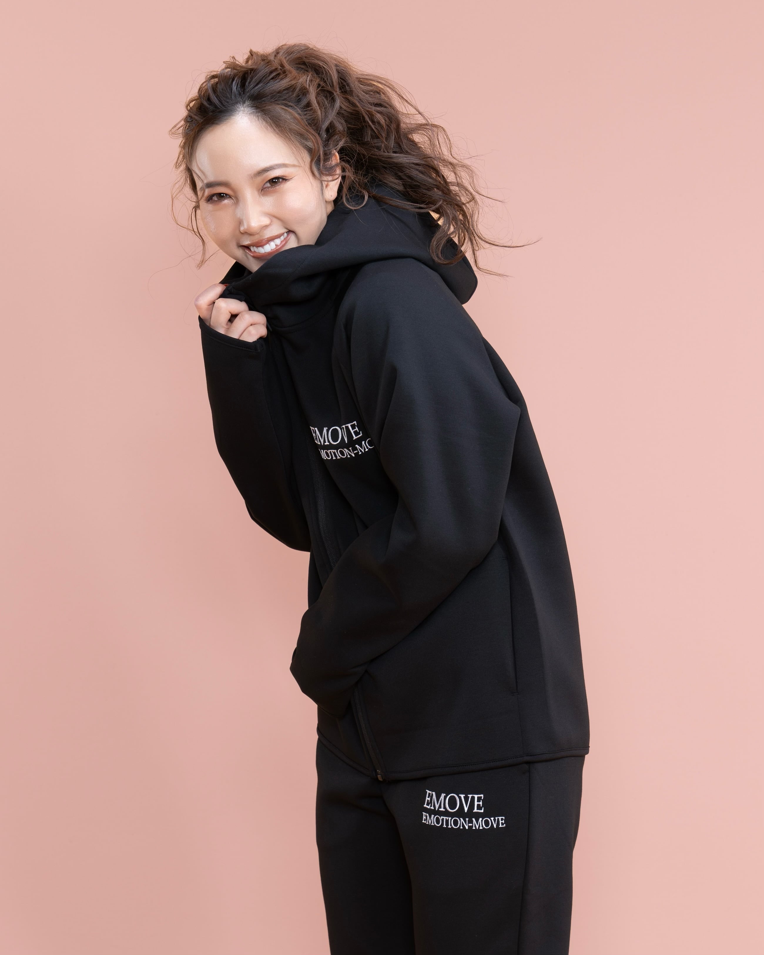 Cardboard Knit Zip Parker［EM25-05］2color | EMOVE