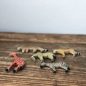メル 木のマグネット ヒョウ