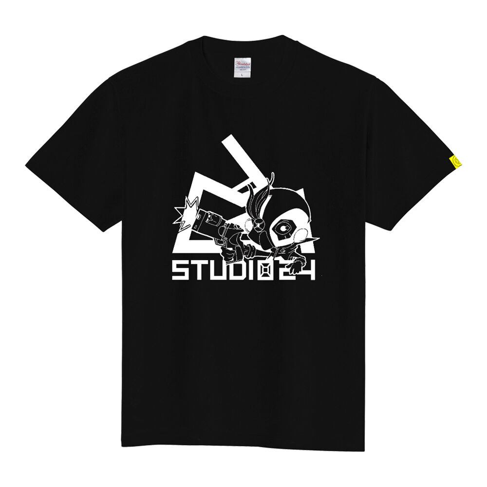 2022夏版　STUDIO24Tシャツ（黒）