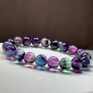 0101.美濃厚グラデーションフローライトブレスレット