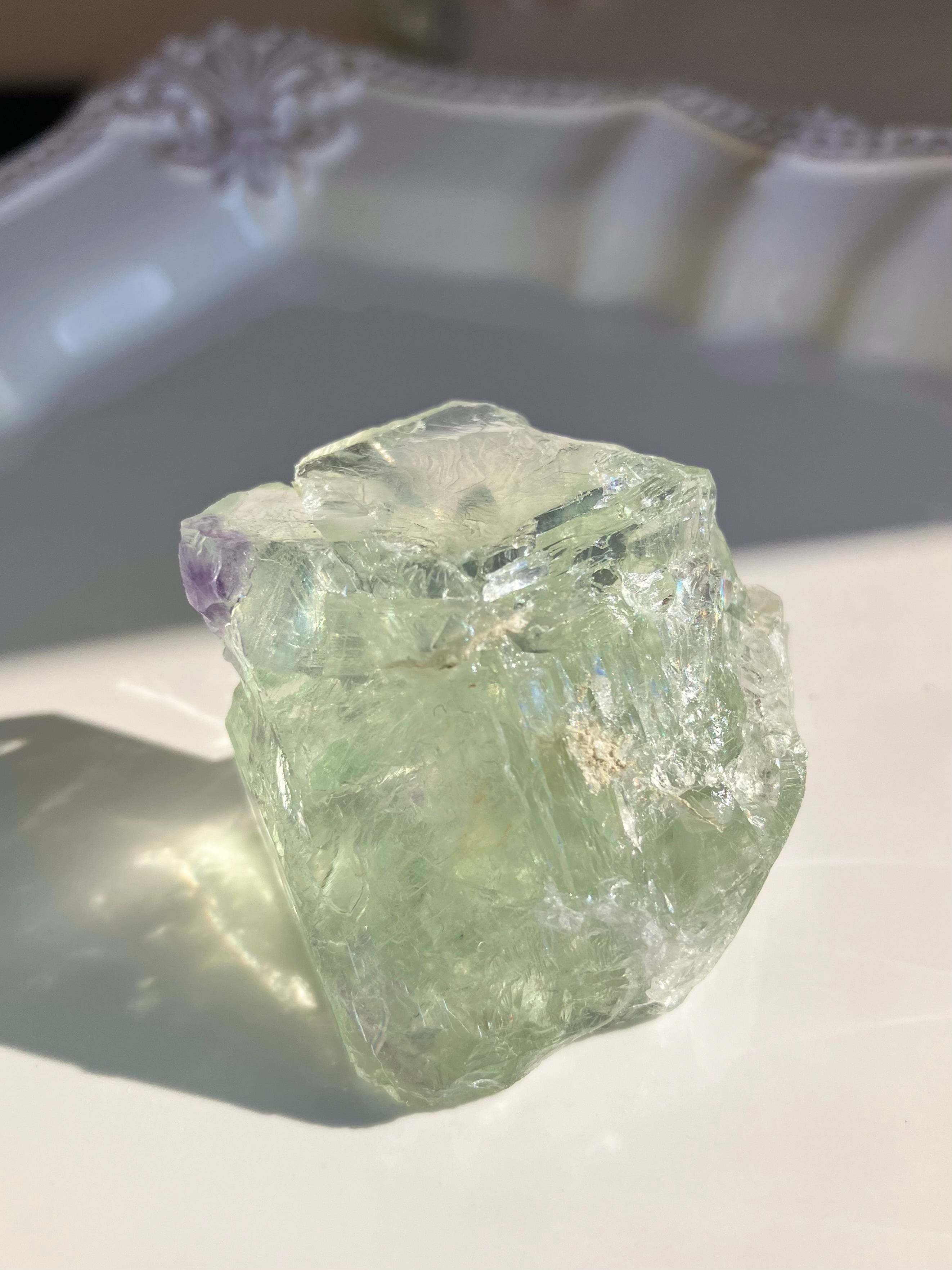 美結晶 シャンファーリン グリーンフローライト | Crystal Lilly