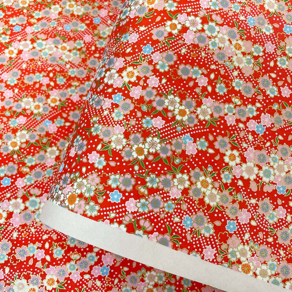 民芸紙 手漉き和紙 日本の伝統色 和の色（黄色 山吹色 黄土色）菊版