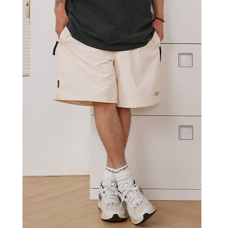 ★RETRO LOOSE STRAIGHT HALF LENGTH PANTS　　　A0650