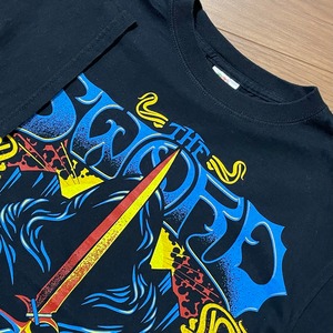 【FRUIT OF THE LOOM】THE SWORD バンドTシャツ ビッグプリント バンt  ヘビメタ ハードロック S US古着