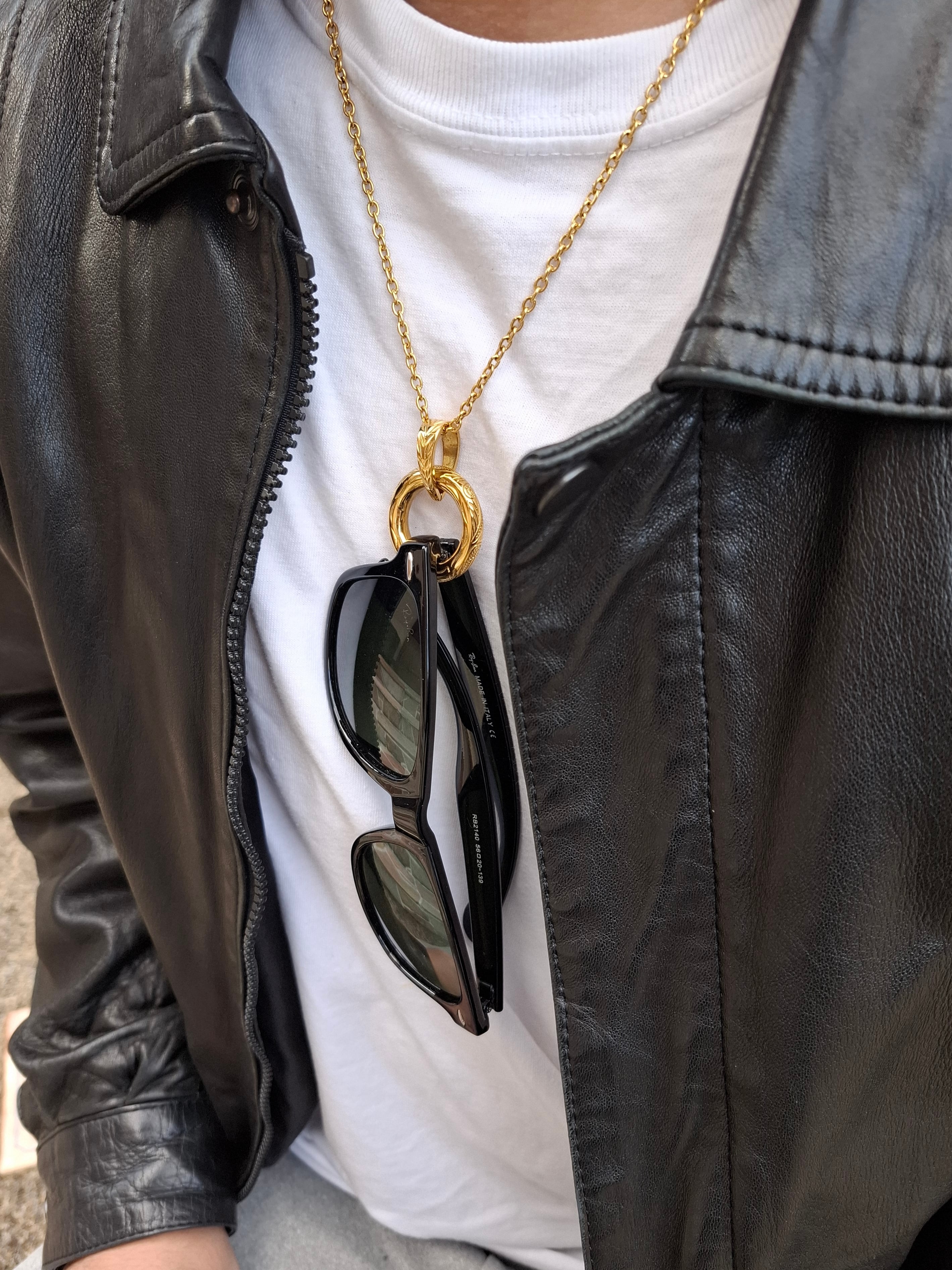 Eternal Lei Wave Scroll Necklace – ハワイアンジュエリー ネックレス