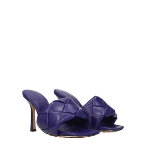 BOTTEGA VENETA ボッテガヴェネタ レディース サンダル レザー パープル