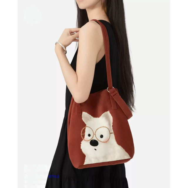 めがねパピー ショルダーストラップ 2wayバッグ  Y00380