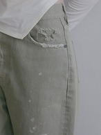 ETRE TOKYO ディストレストレートデニム
