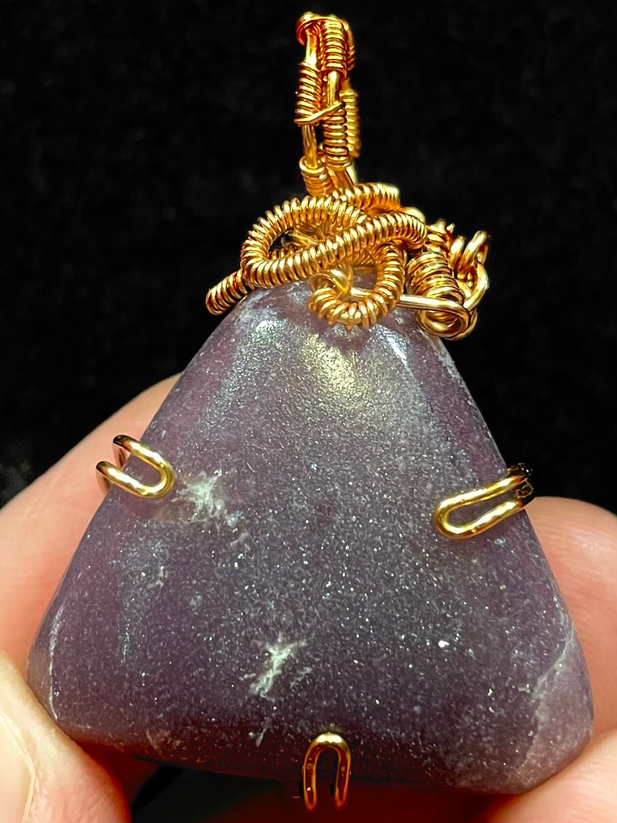 9) 採掘初期「ユーフォラライト44」ペンダントB