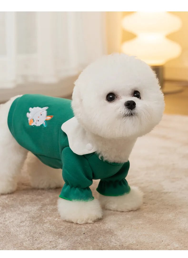 ペットセーター冬秋かわいい漫画カーディガン小型犬猫ニット