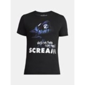 スクリーム ゴーストフェイス グラフィック Tシャツ