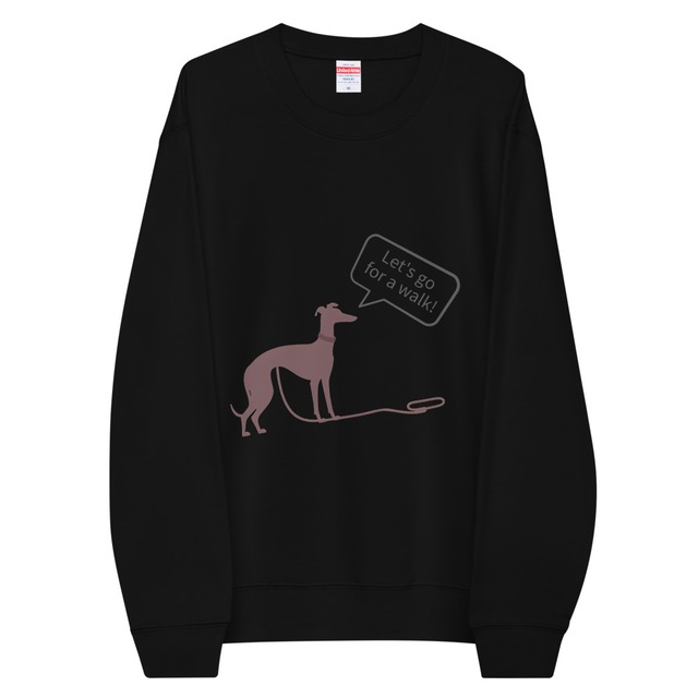 Let's go for a walk! ユニセックス クルーネックスウェット A0033
