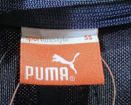 美品 プーマ ジャージ 上下セットアップ 紺/黄緑 SS プージャー PUMA