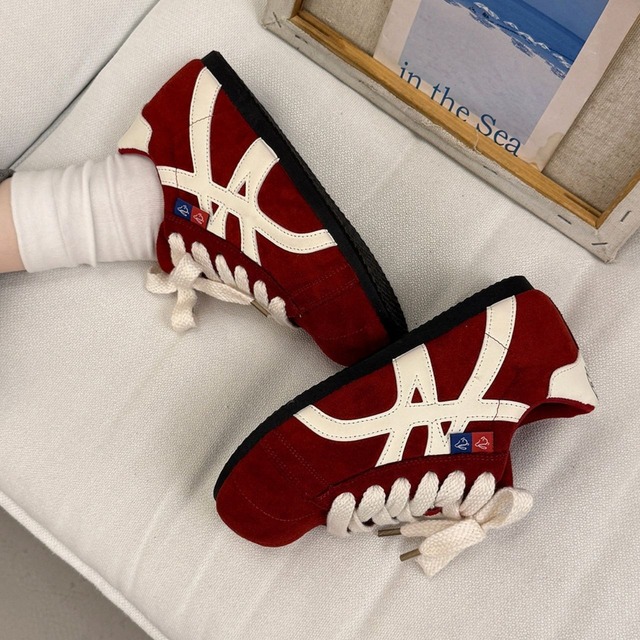 クラシッククロスラインローカットスニーカー 3col   R01552