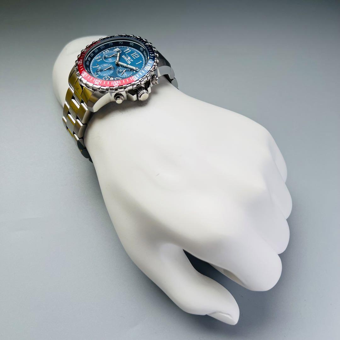 インビクタ 腕時計 メンズ スペシャリティ レッド ブルー 新品 