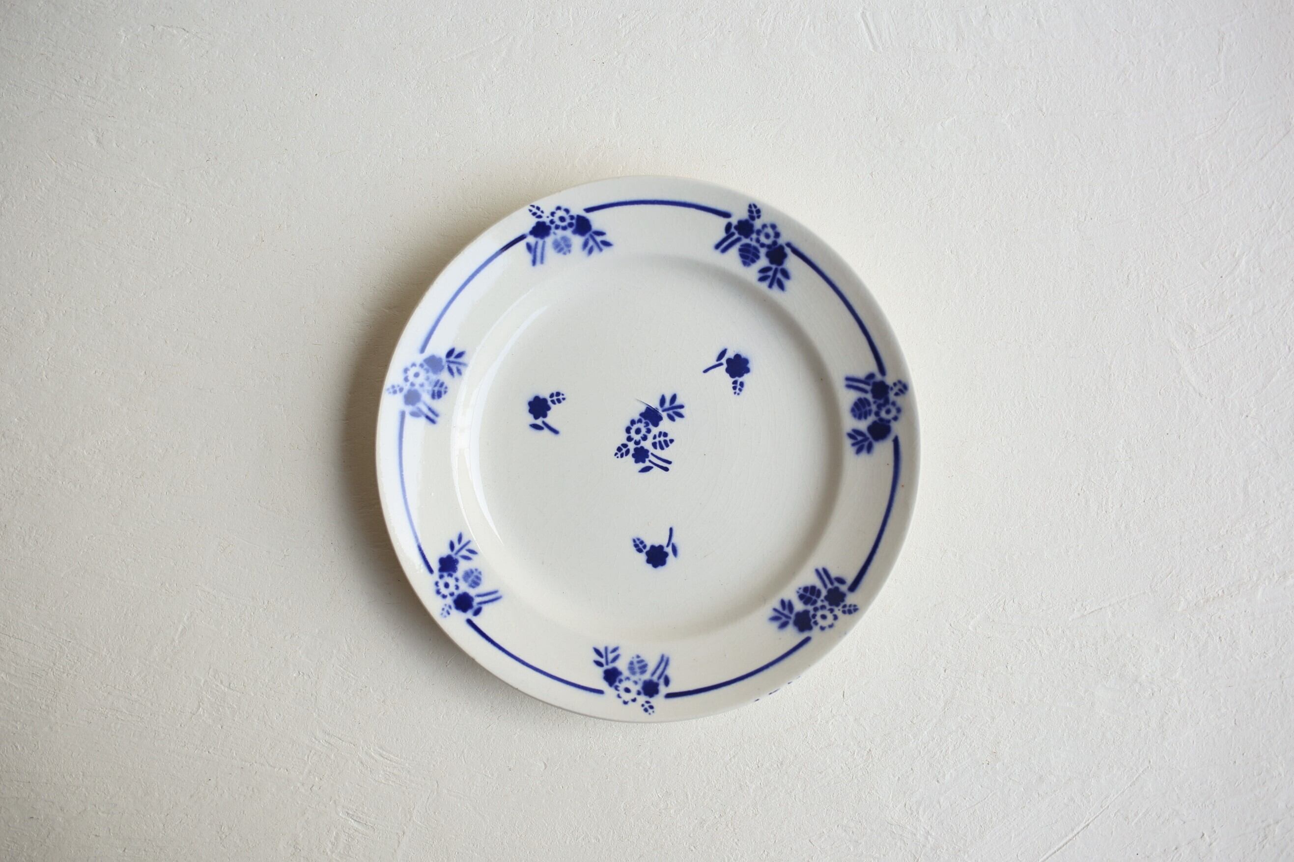 フランス アンティーク ヴィンテージ ST.AMAND サンタマン デザートプレート 『2018』N-02252