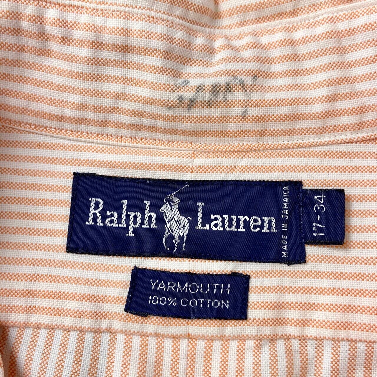 90年代 Ralph Lauren ラルフローレン YARMOUTH ストライプシャツ