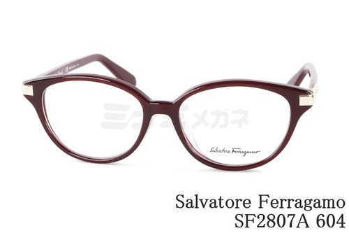 Salvatore Ferragamo メガネ SF2807A 604 ボスリントン 眼鏡 オシャレ ブランド フェラガモ 鯖江 日本製 正規品