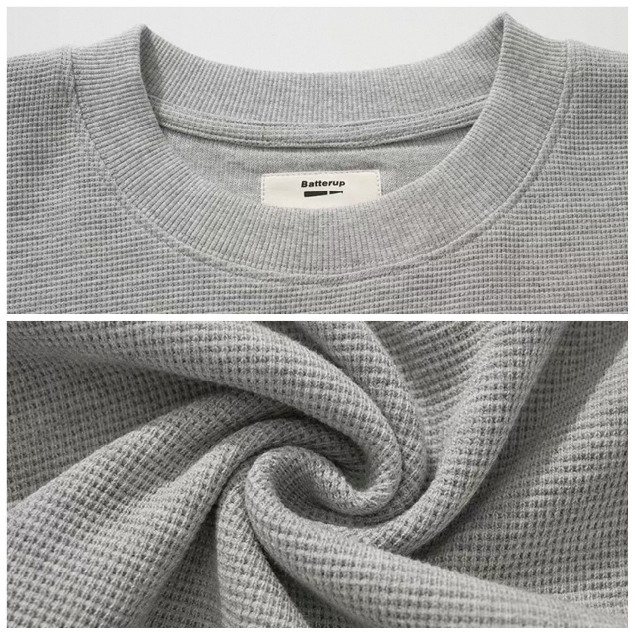 Minimal logo crewneck tee 1074 - 14