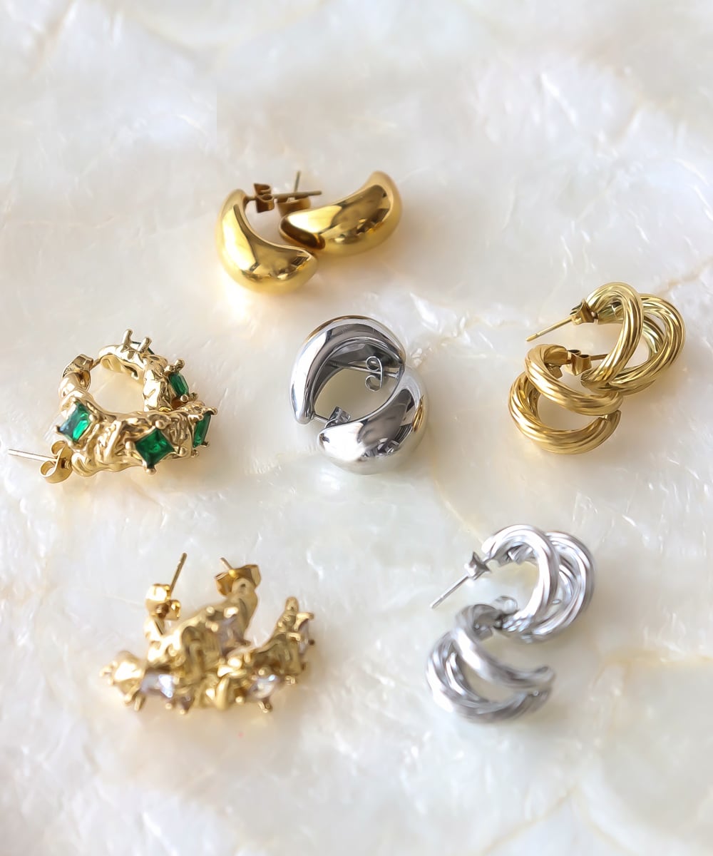 サージカルステンレス ドロップピアス