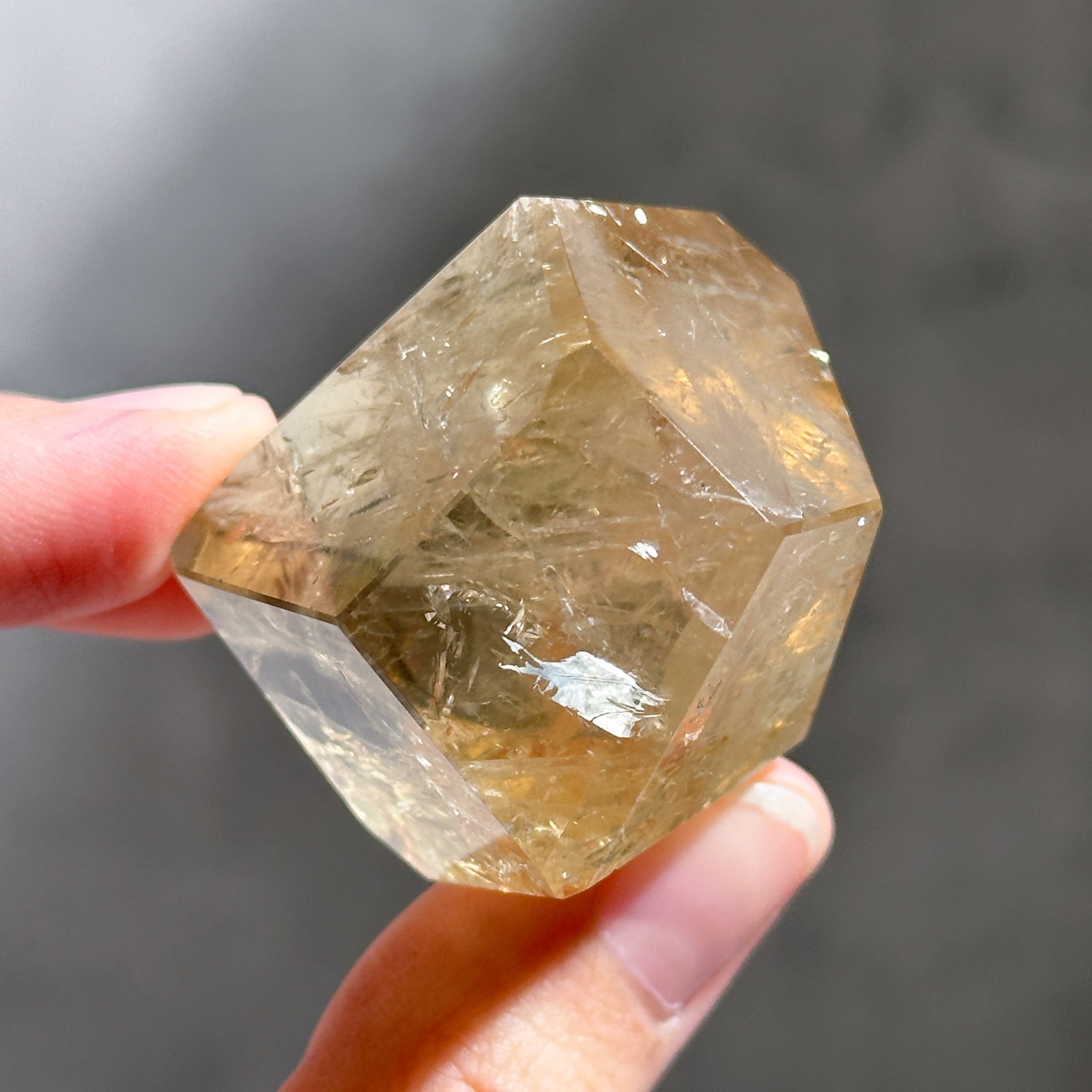 シトリン（黄水晶） フリーフォーム83◇ Citrine ◇ 天然石・鉱物