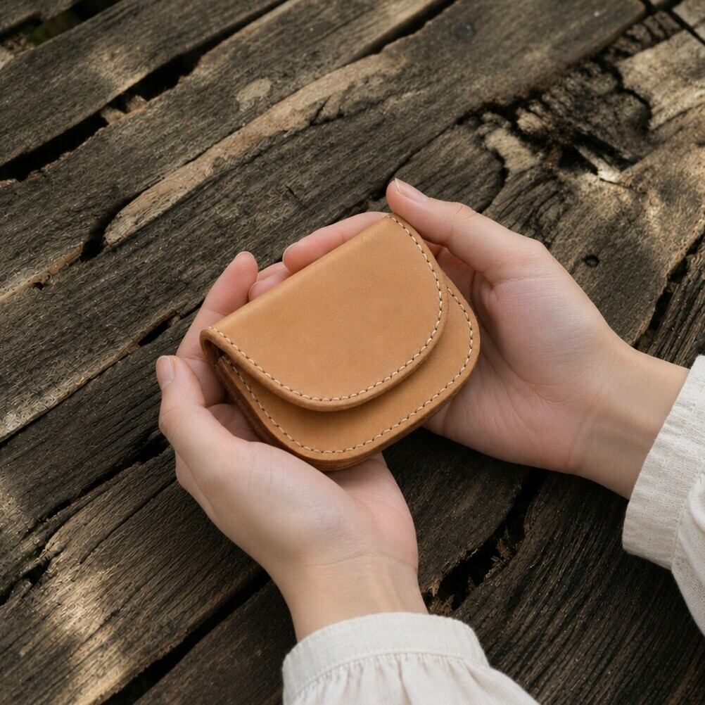【受注製作】本革てのひらコインケース