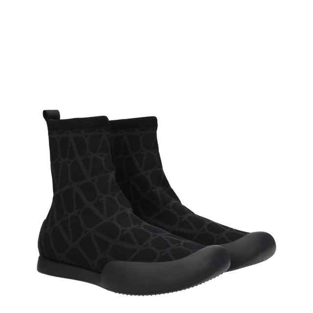 VALENTINO GARAVANI ヴァレンティノガラヴァーニ メンズ スニーカー ファブリック ブラック S0H35JFXD76