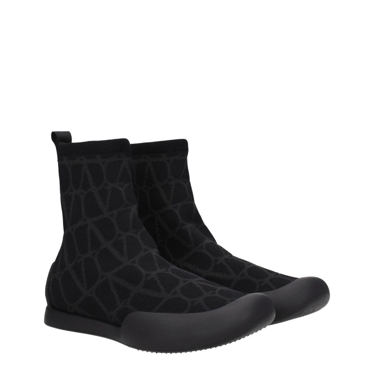 【新品】VALENTINO GARAVANI ヴァレンティノガラヴァーニ メンズ スニーカー ファブリック ブラック S0H35JFXD76