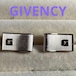GIVENCHY 4Gロゴ カフリンクス シルバーカラー #235